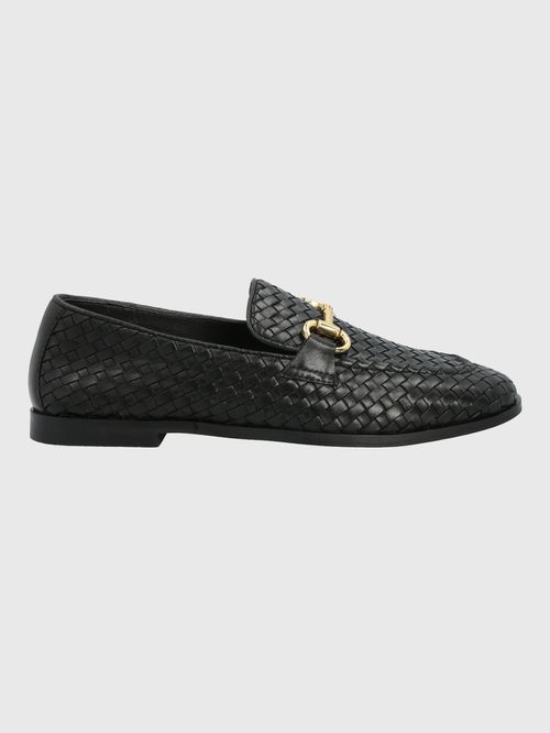 Mocasín Para Mujer Cuero Feels Negro Hush Puppies