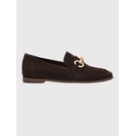 Mocasin-Para-Mujer-Cuero-Poplin-Cafe-Hush-Puppies