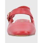 Ballerina-Para-Mujer-Cuero-Clementine-Rojo-Hush-Puppies