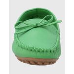 Mocasin-Para-Mujer-Cuero-Tado-Verde-Hush-Puppies