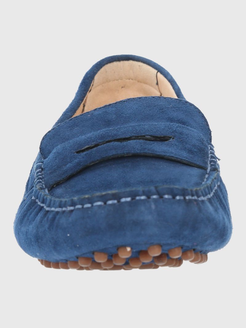 Mocasin-Para-Mujer-Cuero-Band-Azul-Hush-Puppies
