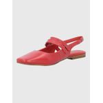 Ballerina-Para-Mujer-Cuero-Clementine-Rojo-Hush-Puppies