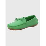 Mocasin-Para-Mujer-Cuero-Tado-Verde-Hush-Puppies