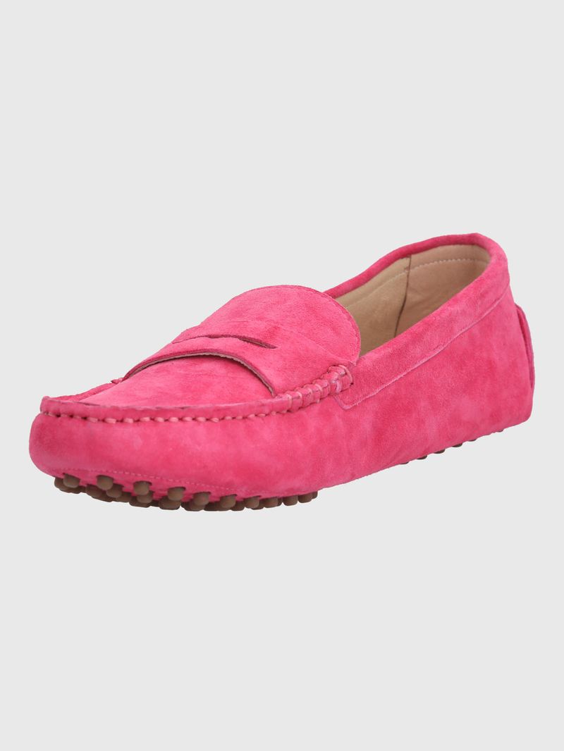 Mocasin-Para-Mujer-Cuero-Band-Rosado-Hush-Puppies