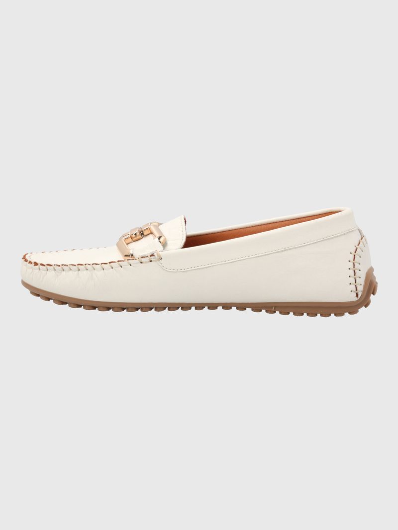 Mocasin-Para-Mujer-Cuero-Rodeo-Blanco-Hush-Puppies