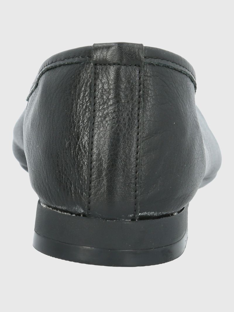 Ballerina-Para-Mujer-Cuero-Kenzie-Negro-Hush-Puppies