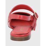 Ballerina-Para-Mujer-Cuero-Clementine-Rojo-Hush-Puppies