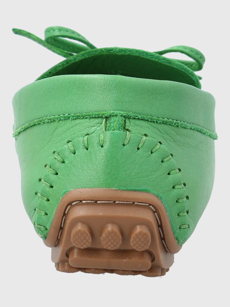 Mocasin-Para-Mujer-Cuero-Tado-Verde-Hush-Puppies
