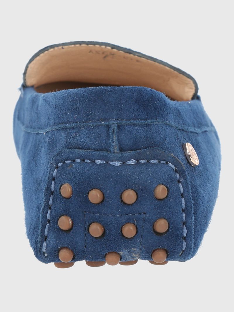 Mocasin-Para-Mujer-Cuero-Band-Azul-Hush-Puppies