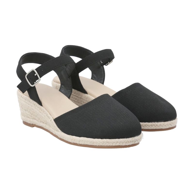 Alpargata-Para-Mujer-Textil-Flaviana-Negro-Hush-Puppies