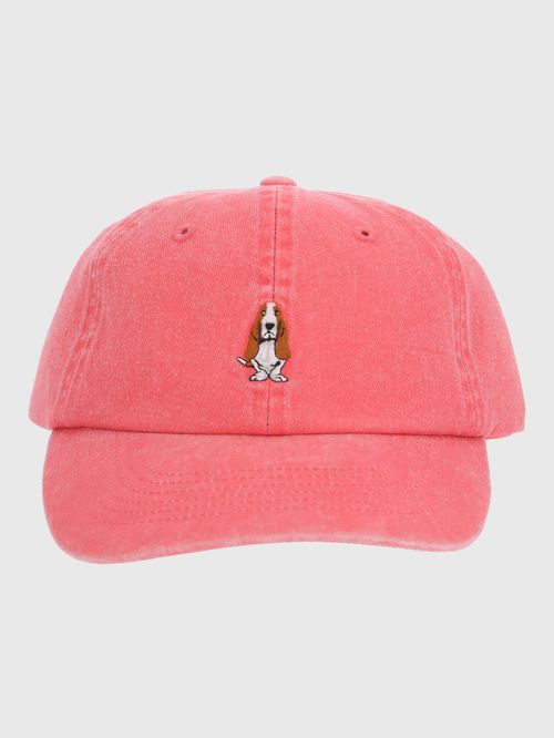 Gorra Para Niña Algodon Organico HP Kids Cap Dog Rosado Hush Puppies