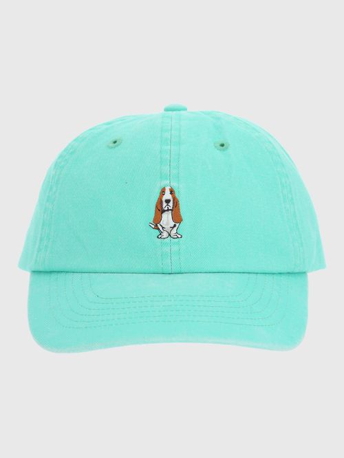 Gorra Para Niña Algodon Organico HP Kids Cap Dog Verde Hush Puppies