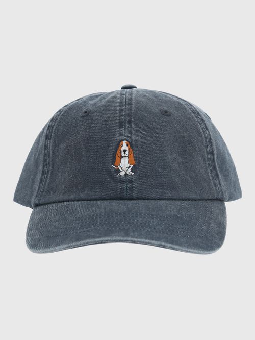Gorra Algodon Organico HP Cap Dog Azul Hush Puppies