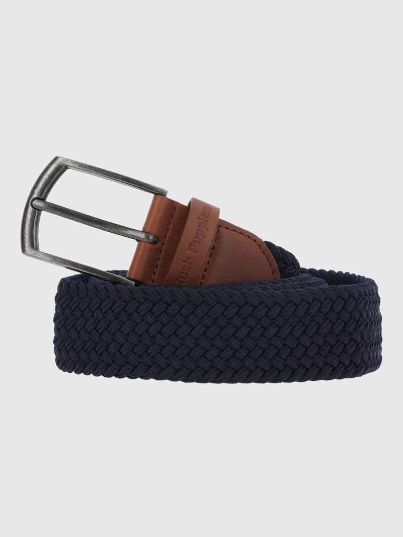 Correa-Para-Hombre-Cuero--Elastano-HP-Fernan-Azul-Hush-Puppies