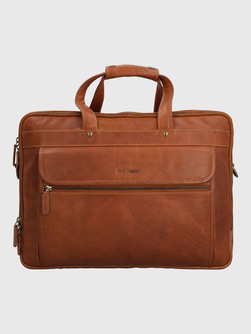 Maletín Para Hombre Cuero Om Frankie Café Hush Puppies