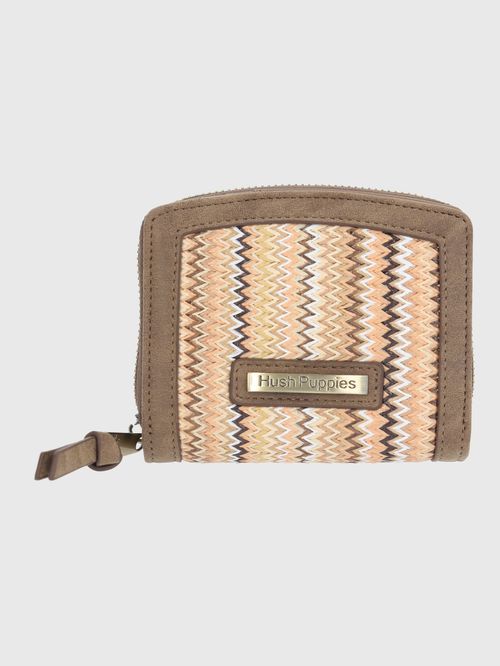 Billetera Para Mujer Sintético HP Yantii Wallet Café Hush Puppies