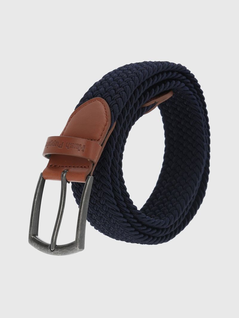 Correa-Para-Hombre-Cuero--Elastano-HP-Fernan-Azul-Hush-Puppies