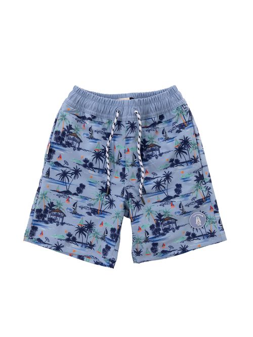 Ropa de Baño Para Niño Poliester Loitz Azul Hush Puppies Kids
