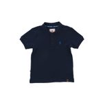 Polo-Para-Niño-Manga-Corta-Algodon-Unkel-Azul-Marino-Hush-Puppies-Kids