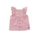 Polo-Para-Niña-Manga-Corta-Algodon-Padua-Rosado-Hush-Puppies-Kids