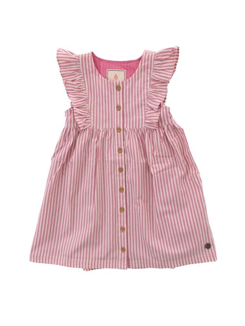 Vestido Para Niña Algodón Alezia Rosado Hush Puppies Kids