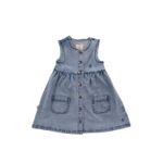 Vestido-Para-Niña-Algodon-Capri-denim-Hush-Puppies-Kids