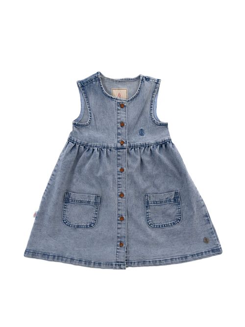 Vestido Para Niña Algodón Capri denim Hush Puppies Kids