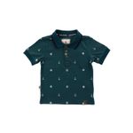 Polo-Para-Niño-Manga-Corta-Algodon-Bonn-Celeste-Hush-Puppies-Kids