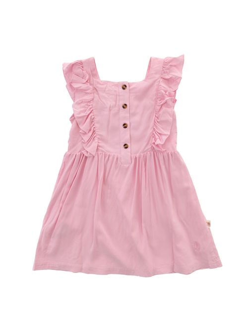 Vestido Para Niña Viscosa Turin Rosado Hush Puppies Kids