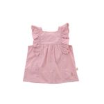 Polo-Para-Niña-Manga-Corta-Algodon-Padua-Rosado-Hush-Puppies-Kids