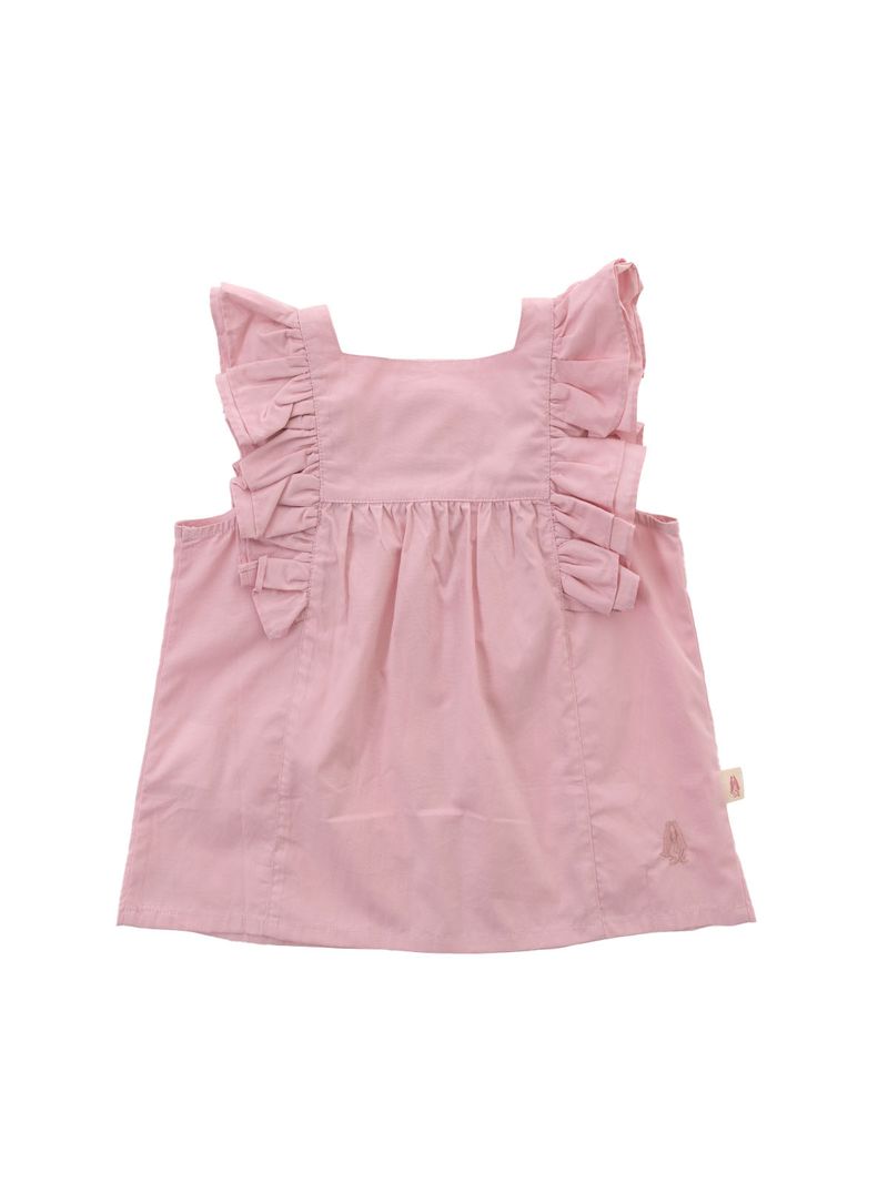 Polo-Para-Niña-Manga-Corta-Algodon-Padua-Rosado-Hush-Puppies-Kids