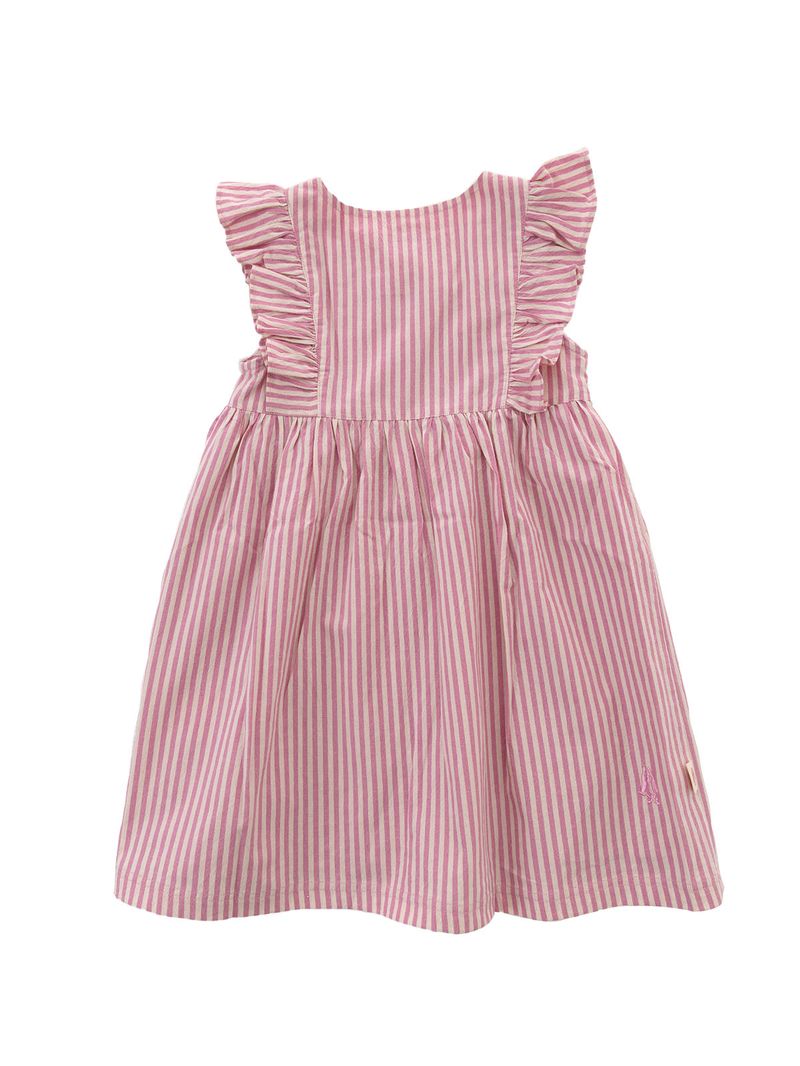 Vestido-Para-Niña-Algodon-Alezia-Rosado-Hush-Puppies-Kids