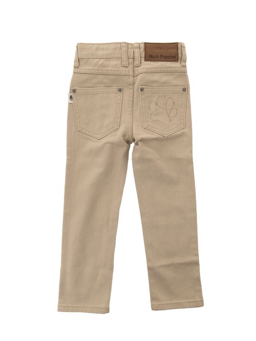 Pantalón Para Niño Algodón Clasico Beige Hush Puppies Kids