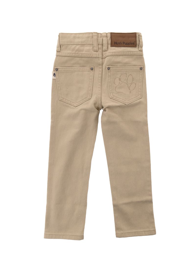 Pantalon-Para-Niño-Algodon-Clasico-Beige-Hush-Puppies-Kids