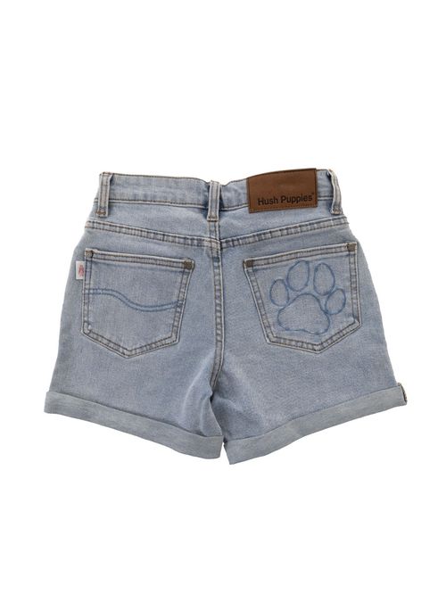 Short Para Niña Algodón Male denim Claro Hush Puppies Kids