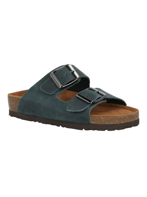 Sandalia Para Niño Cuero Birke Azul Hush Puppies