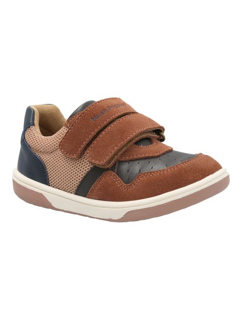 Zapatilla Para Niño Cuero/Poliester Tambe Café Hush Puppies