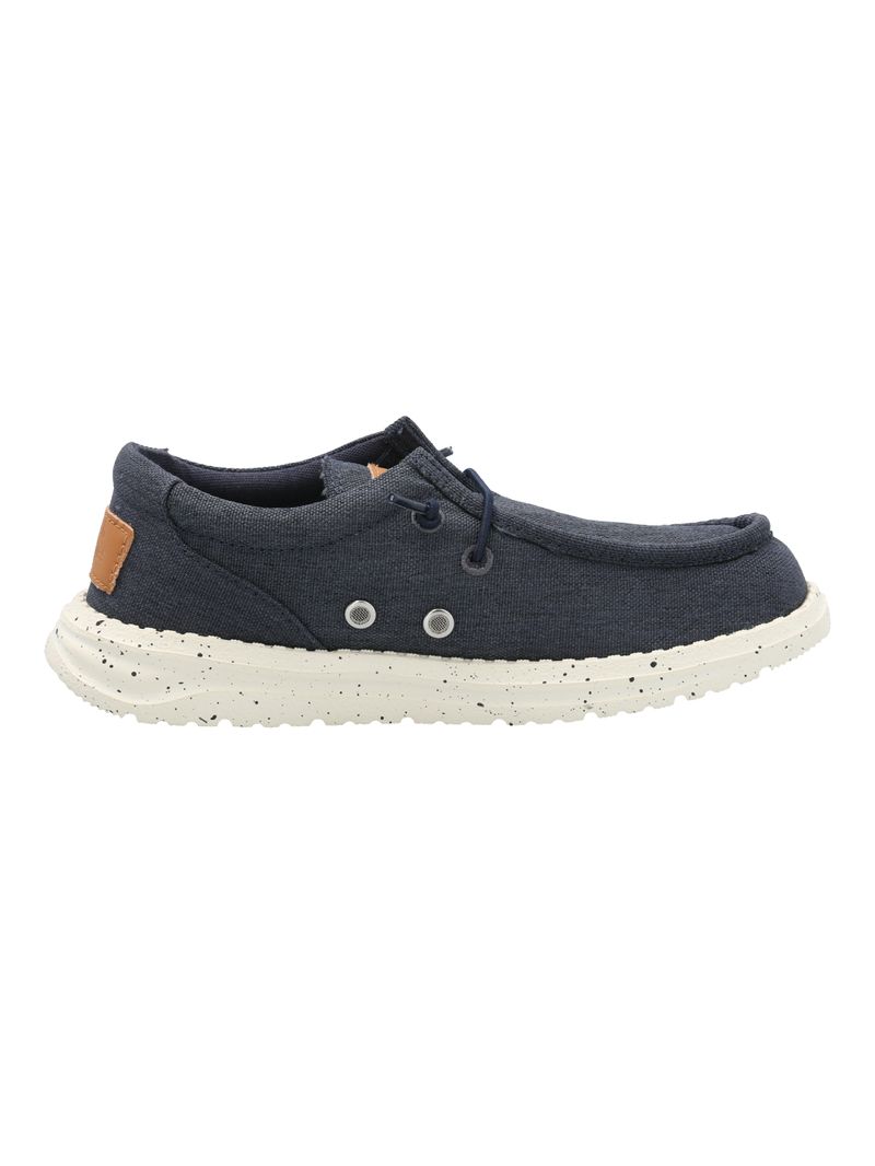 Alpargata-Para-Niño-Poliester-Zippa-Azul-Hush-Puppies