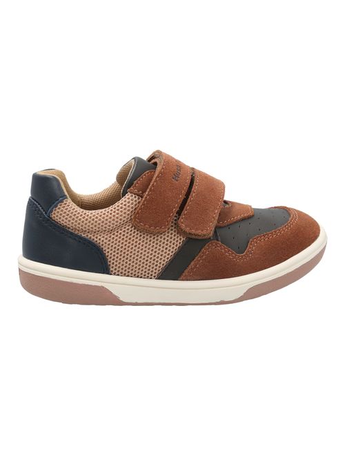 Zapatilla Para Niño Cuero/Poliester Tambe Café Hush Puppies