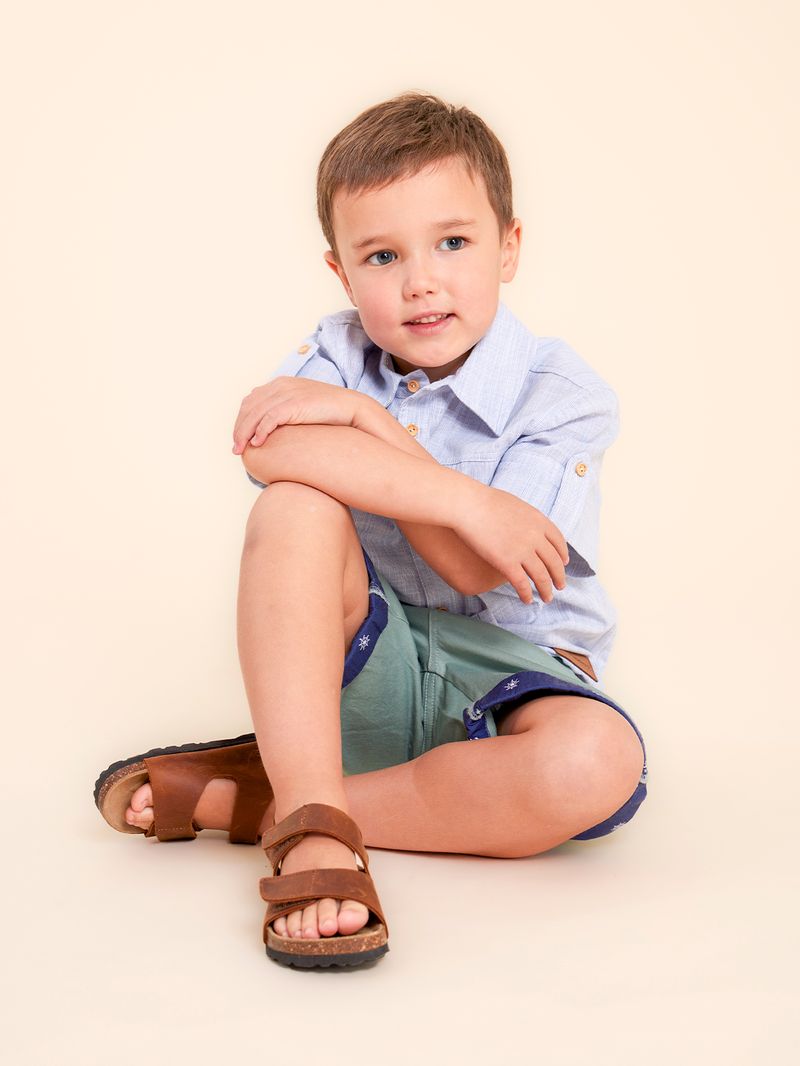 Sandalia-Para-Niño-Cuero-Caleb-Cafe-Hush-Puppies
