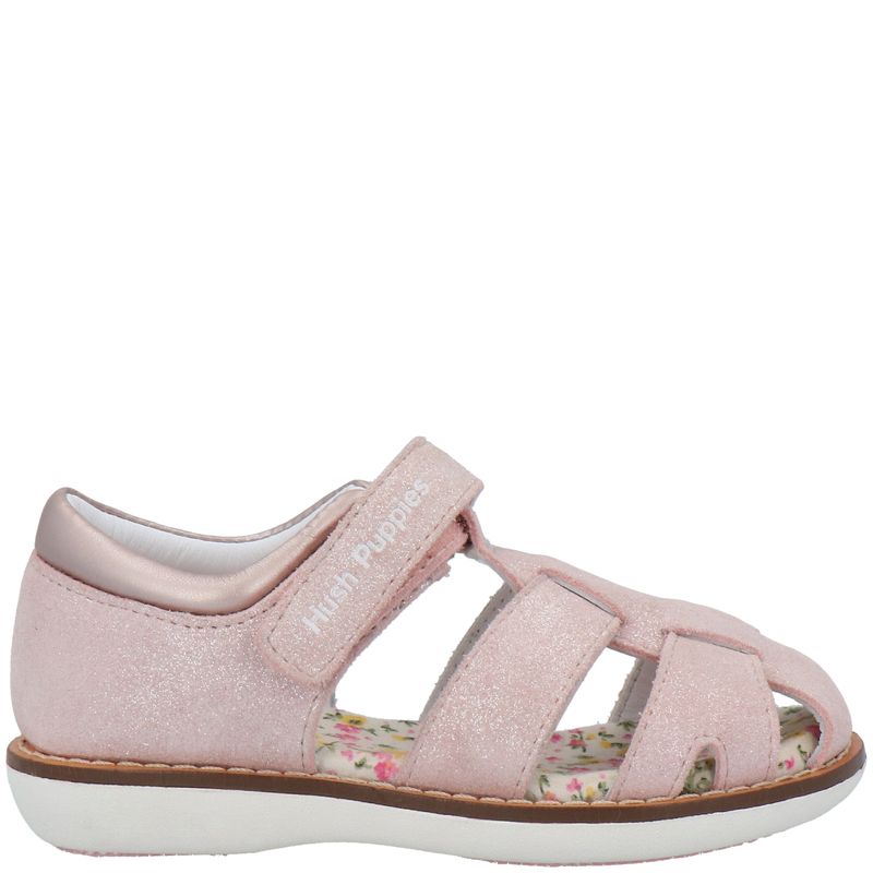 Sandalia-Para-Niña-Cuero-Abaco-Rosado-Hush-Puppies