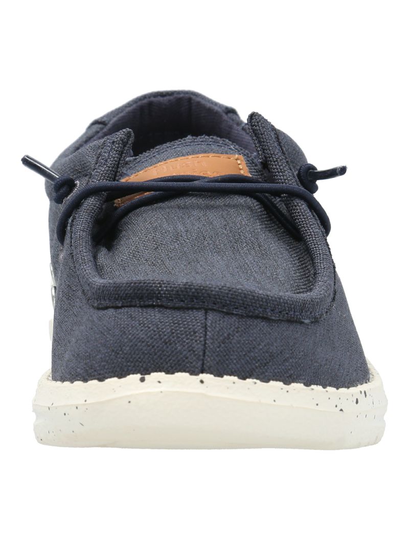 Alpargata-Para-Niño-Poliester-Zippa-Azul-Hush-Puppies