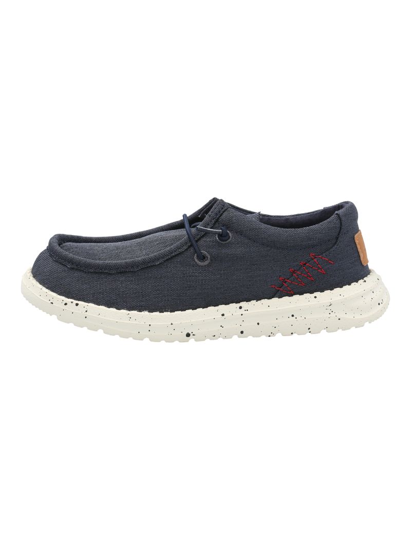 Alpargata-Para-Niño-Poliester-Zippa-Azul-Hush-Puppies