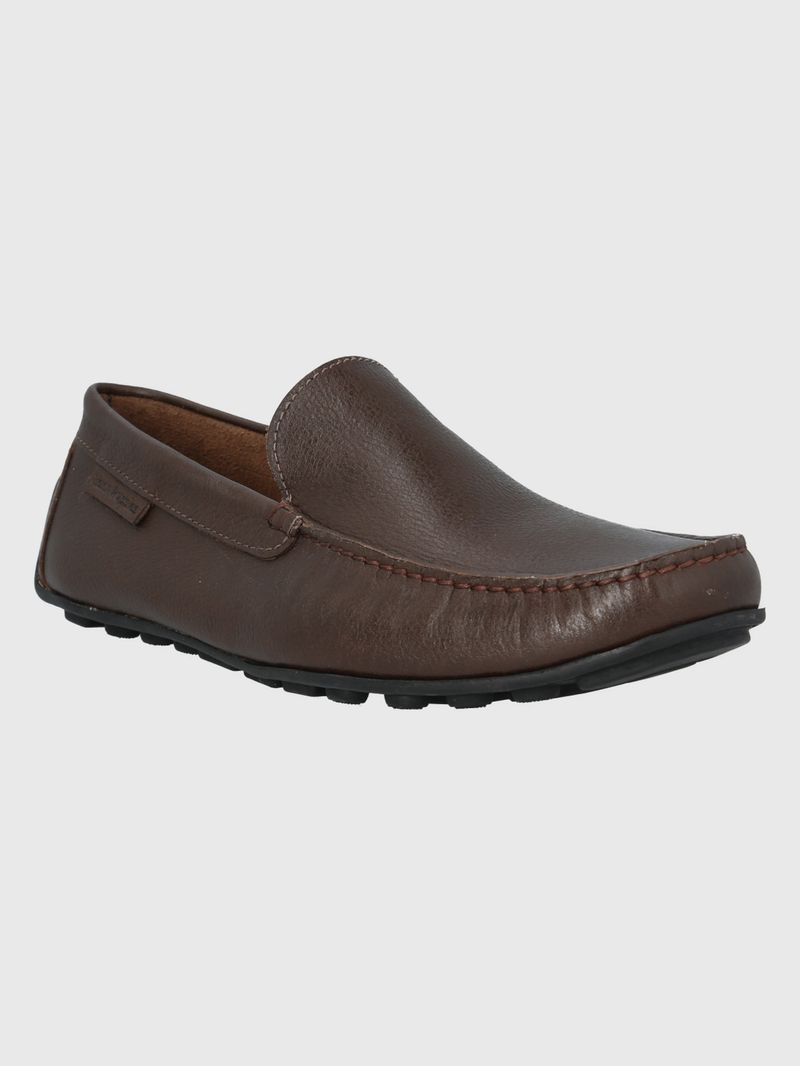 Mocasin-Para-Hombre-Cuero-Blumenau-Marron-Hush-Puppies