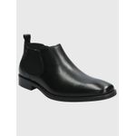 Botin-Para-Hombre-Cuero--Elastano-Twist-Negro-Hush-Puppies
