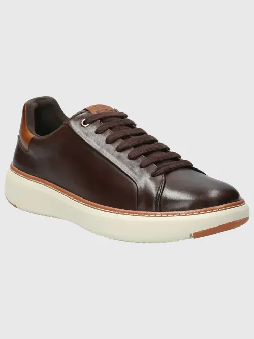 Zapatilla Para Hombre Cuero Force G Marrón Hush Puppies