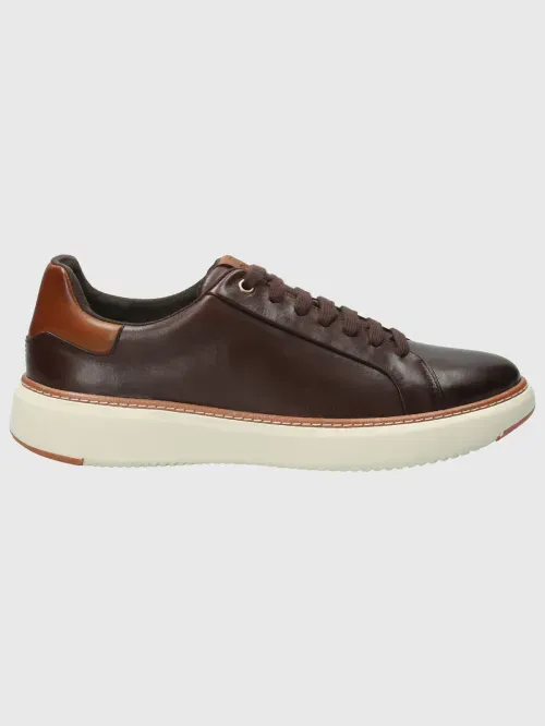 Zapatilla Para Hombre Cuero Force G Marrón Hush Puppies