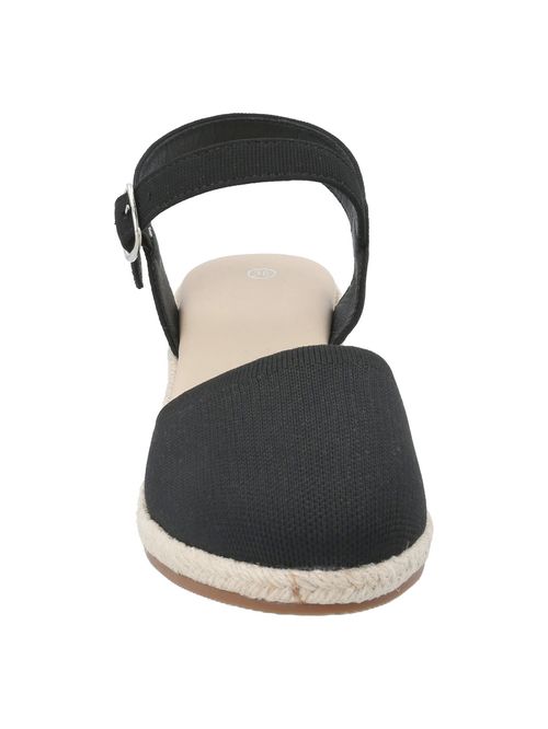 Alpargata Para Mujer Textil Flaviana Negro Hush Puppies