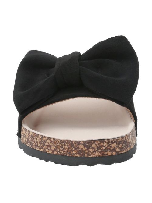 Sandalia Para Mujer Textil Ermine Negro Hush Puppies