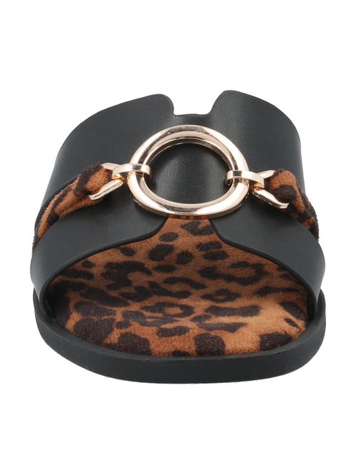 Sandalia Para Mujer Sintético/Textil Analissa Animal Print Hush Puppies